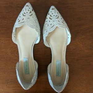Betsey Johnson bridal shoes